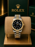 Rolex Day-Date Two-Tone – Black Diamond Dial