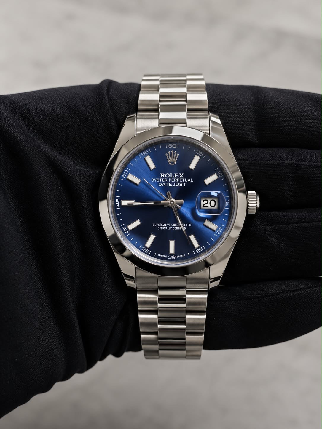 Rolex Datejust Full Silver – Blue Dial