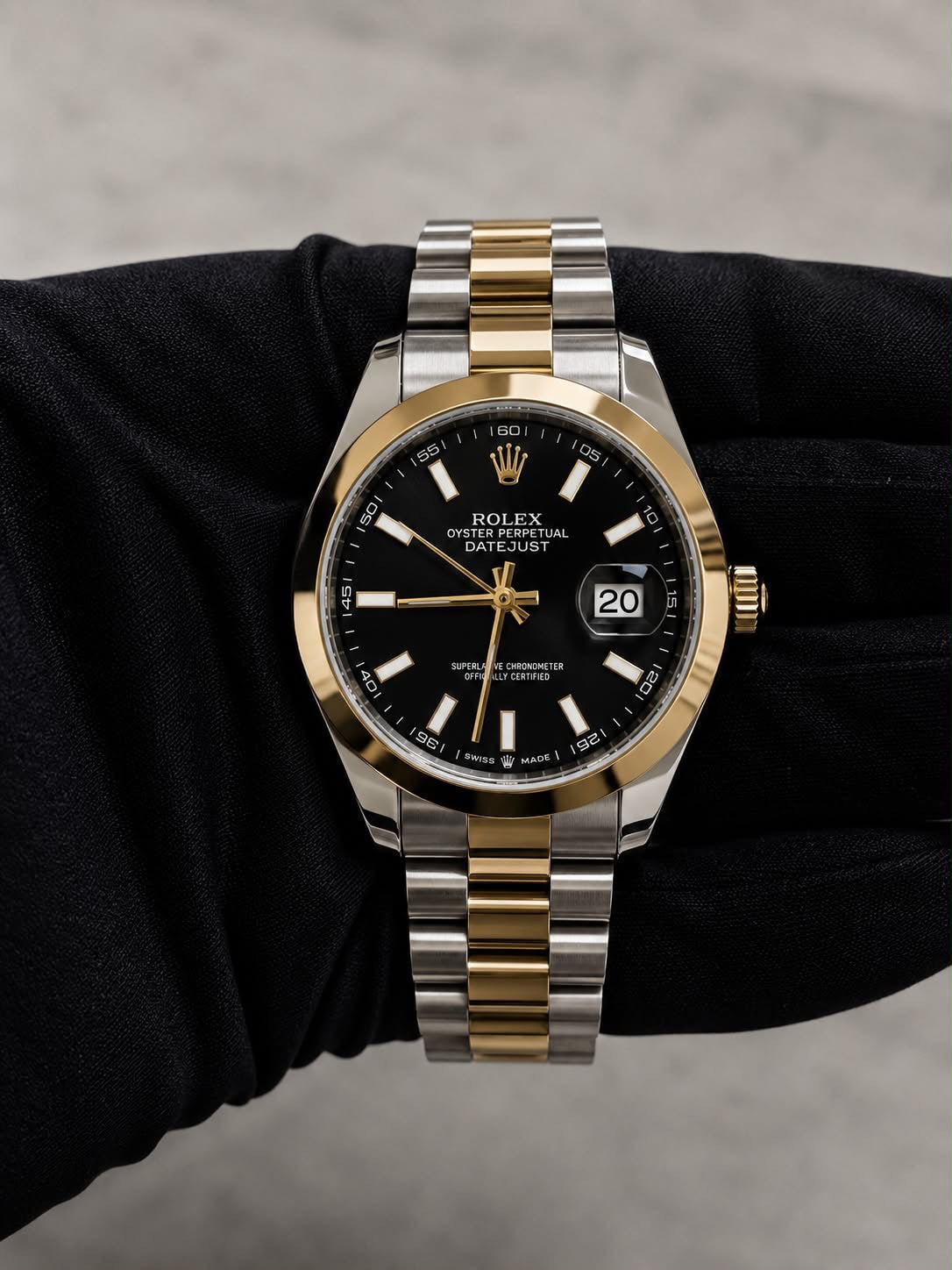 Rolex Datejust Two-Tone – Black Dial