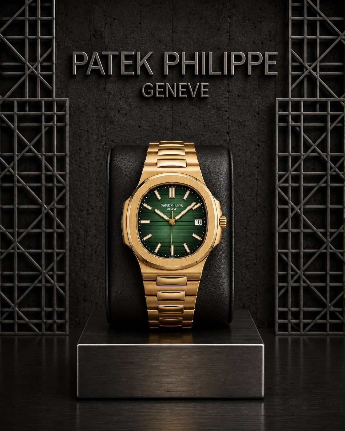 Patek Philippe Geneve Gold – Olive Green Dial