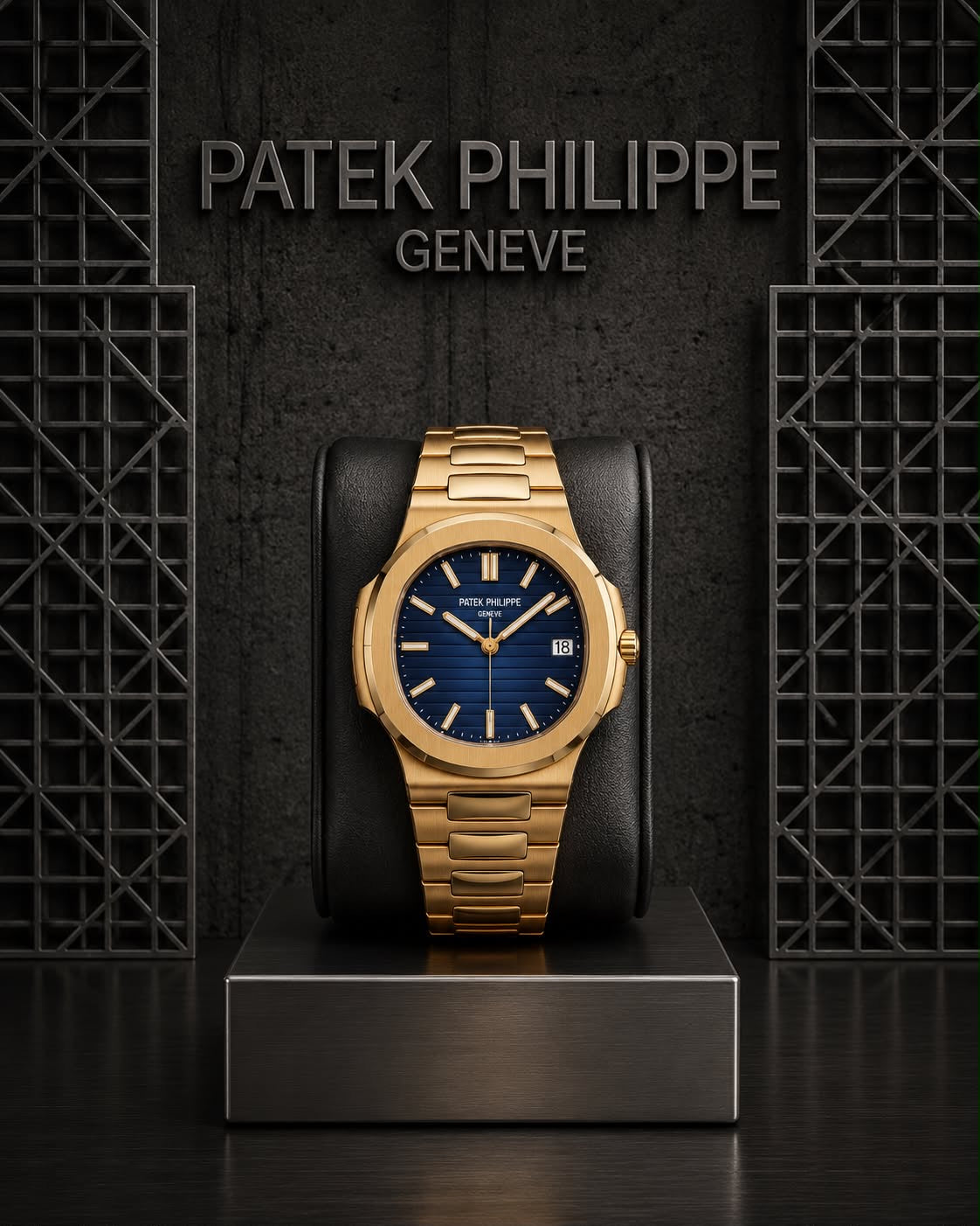 Patek Philippe Geneve Gold – Blue Dial