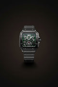 Cartier Santos – Full Black Green Skeleton