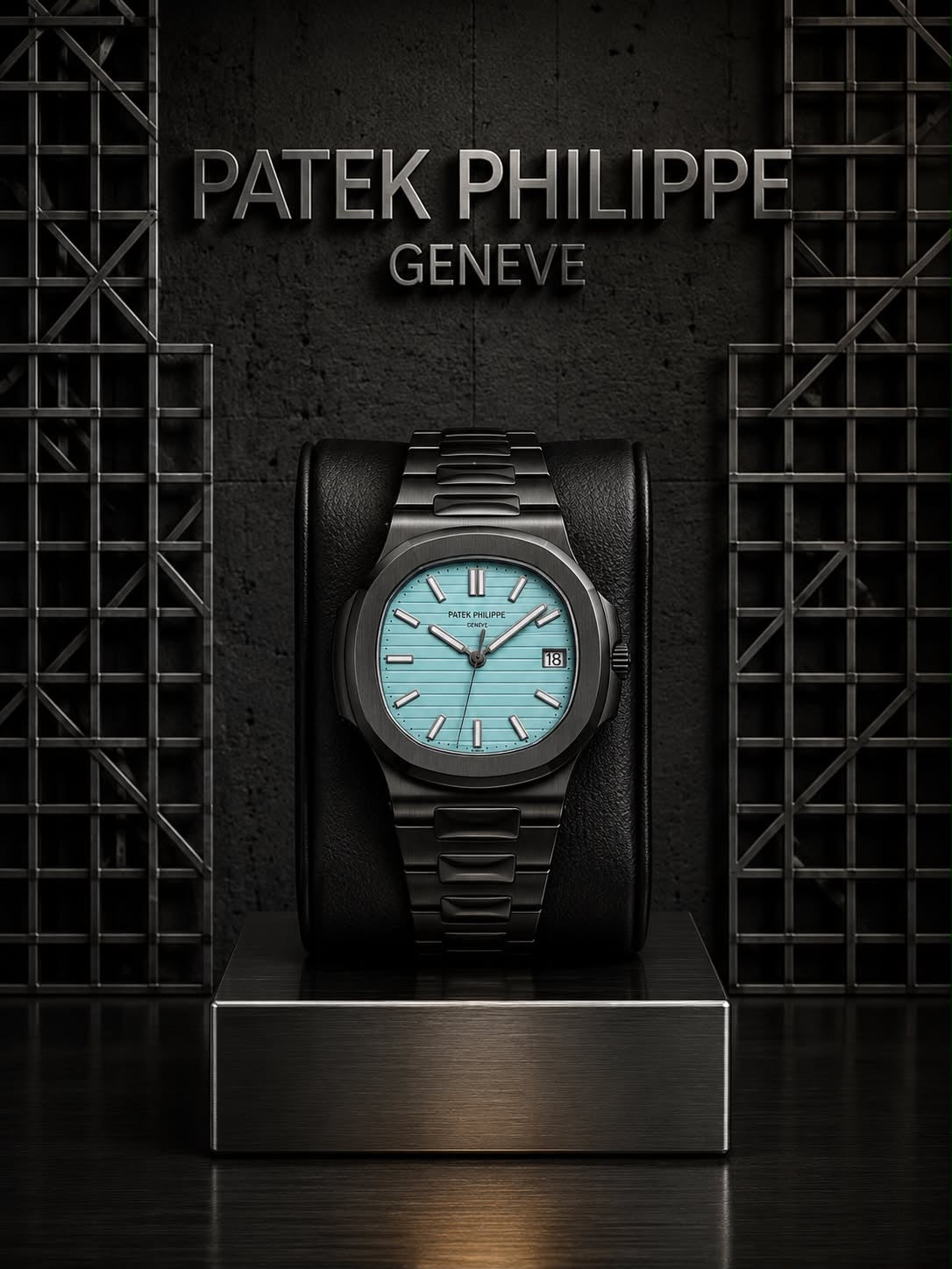 Patek Philippe Geneve Matte Black – Tiffany Blue Dial