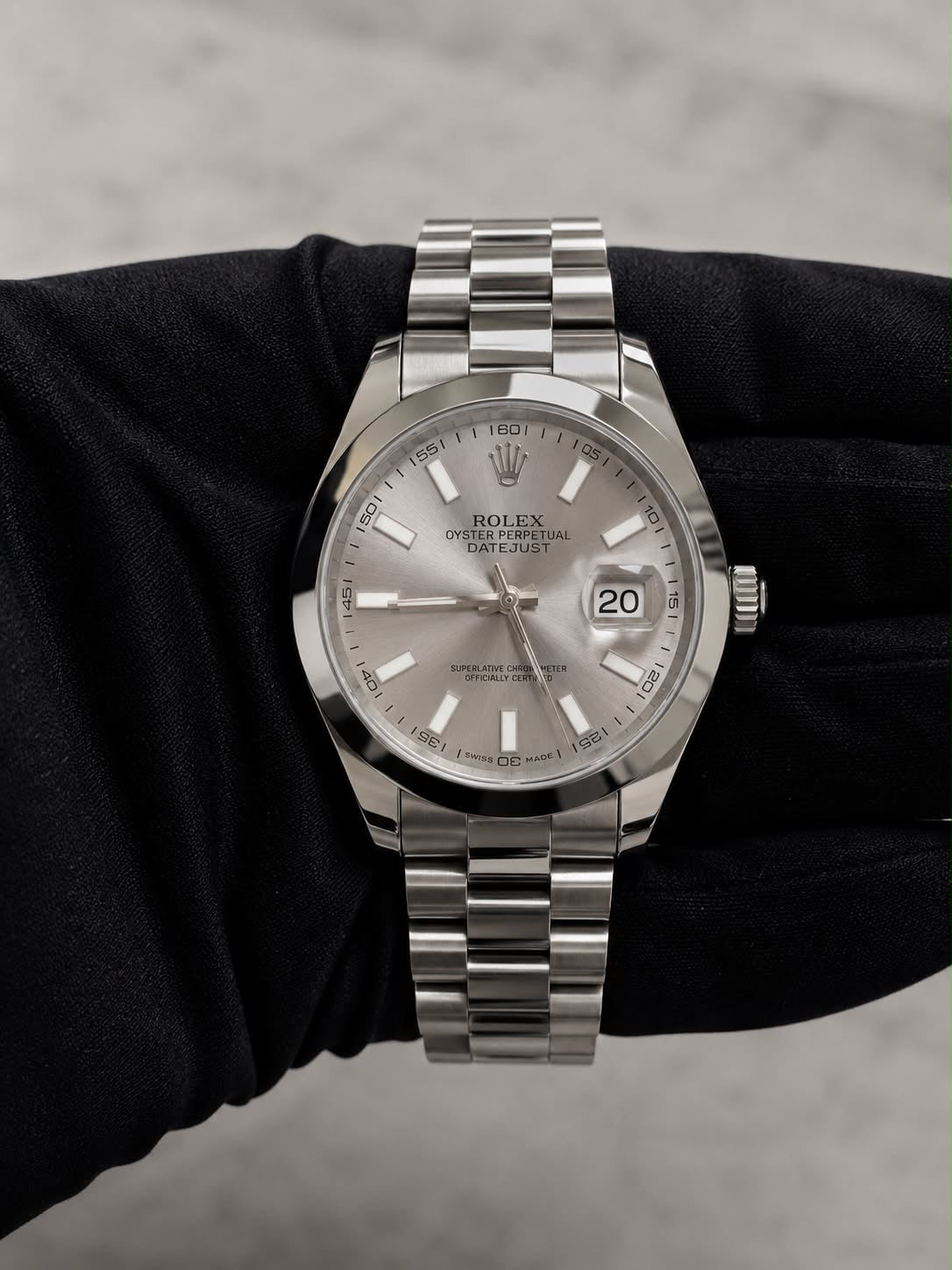 Rolex Datejust Full Silver – Silver Dial