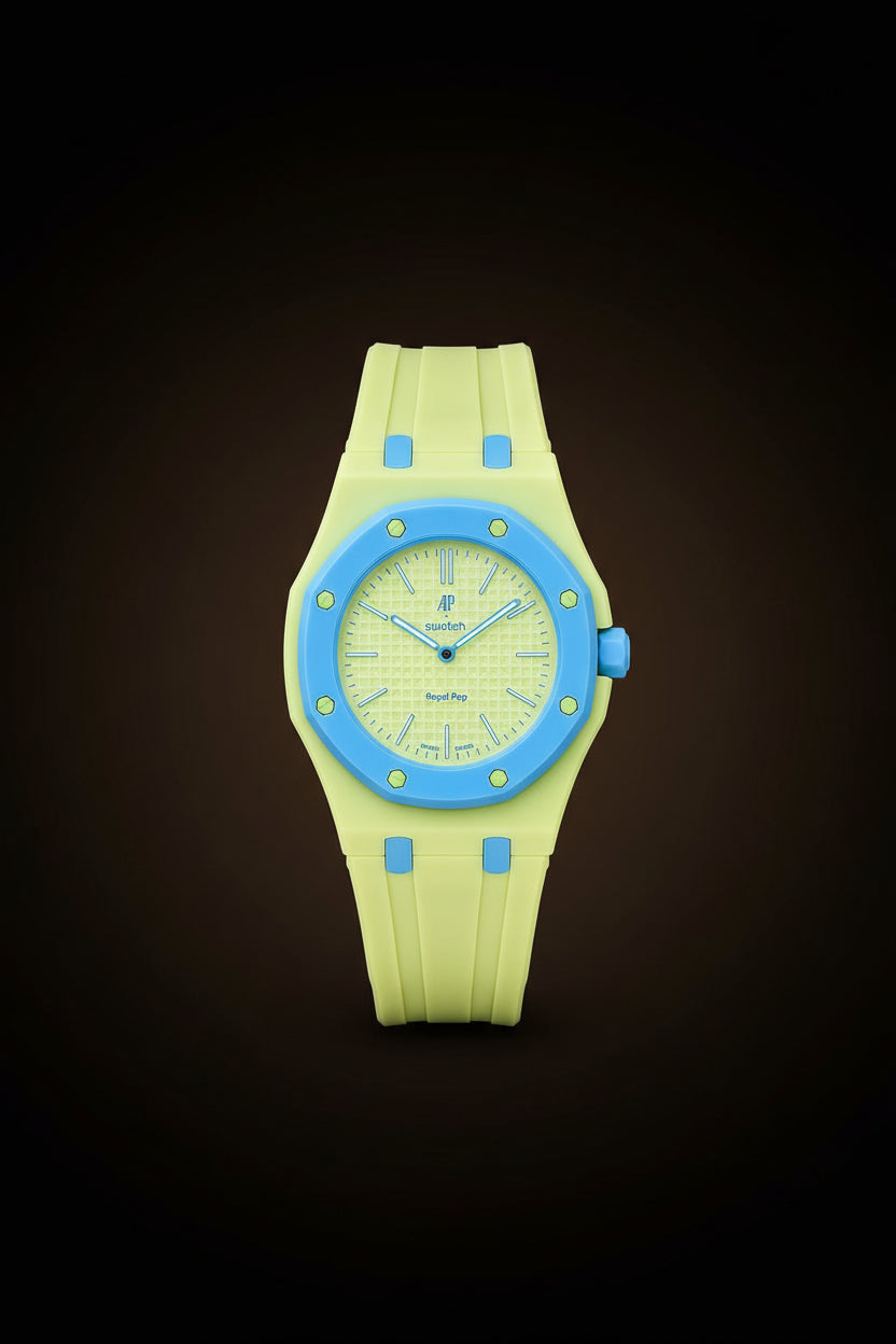 AP x Swatch Royal Oak – Lime Yellow