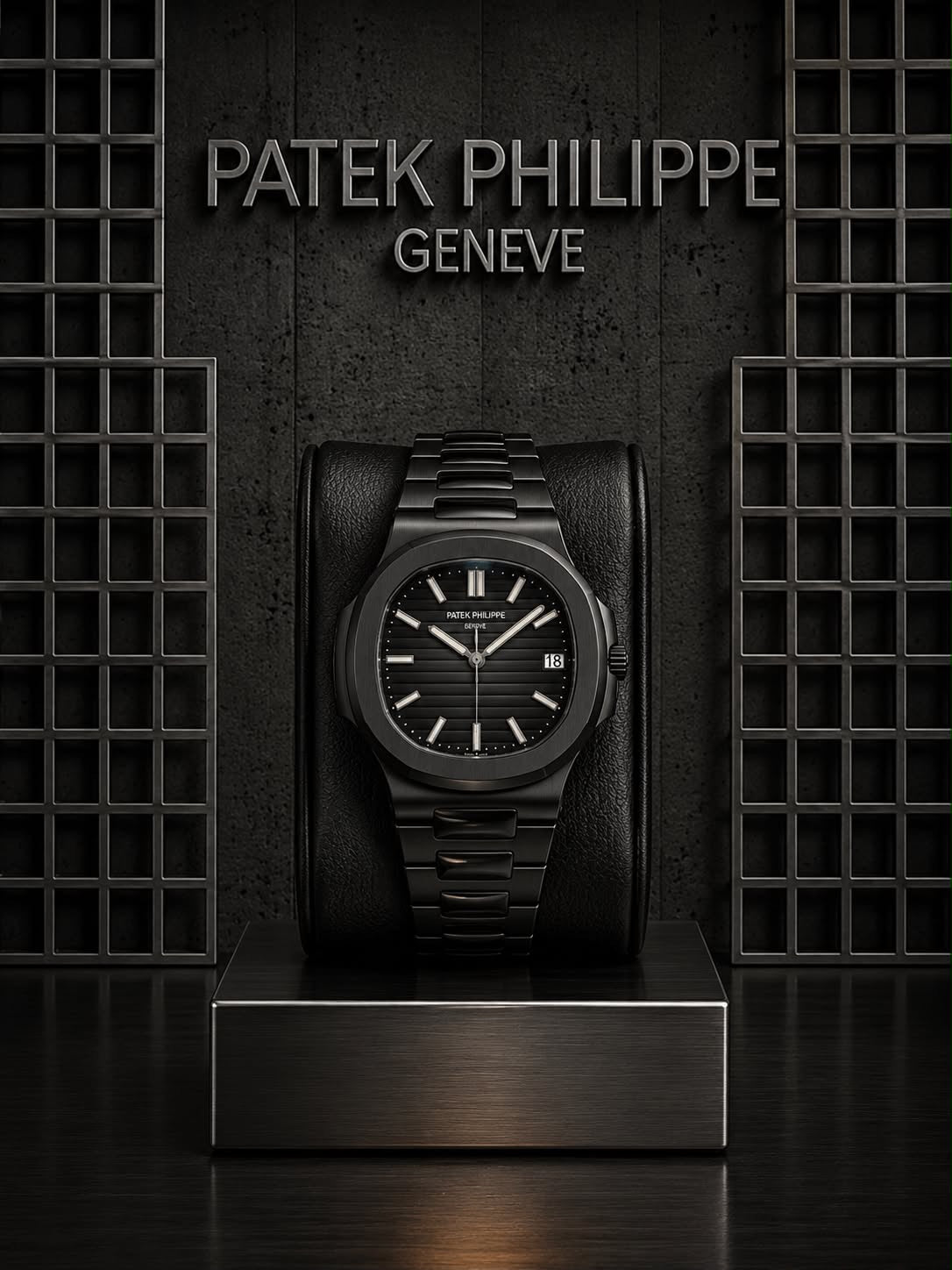 Patek Philippe Geneve All Black – Black Dial