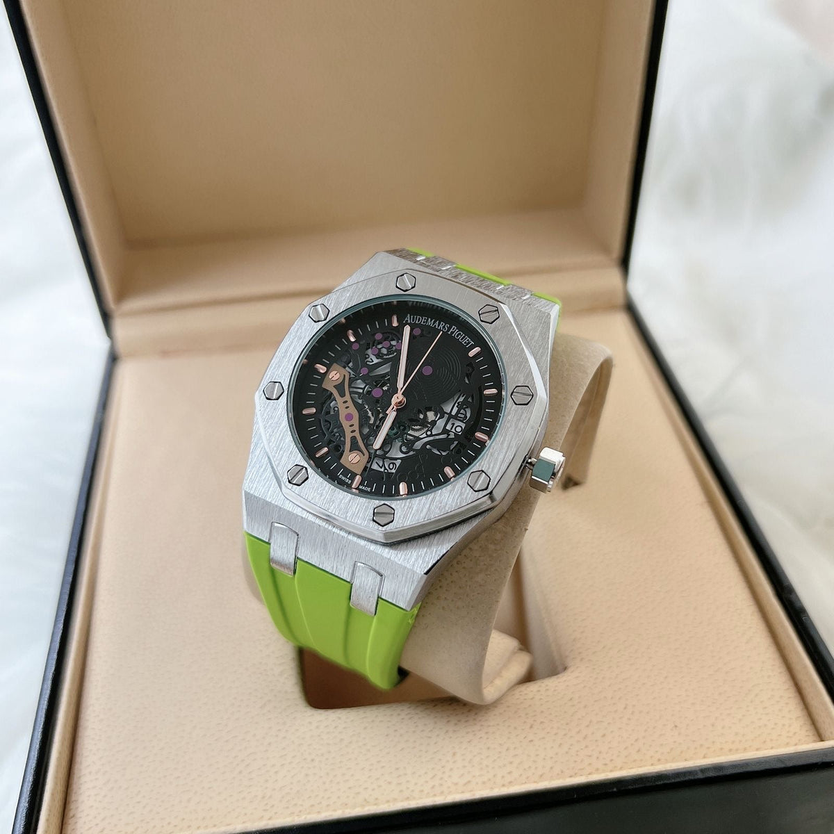 Audemars Piguet Royal Oak Skeleton – Lime Green