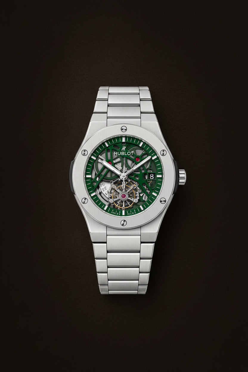 Hublot Classic Fusion – Skeleton Green Dial