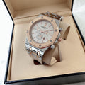 Audemars Piguet Royal Oak Chronograph Rose Gold Silver